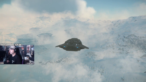 Summit admires the scenery