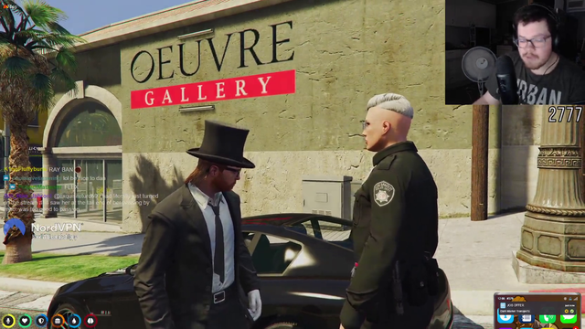 Dundee successfully steals a cop's shoes