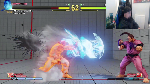 Uzumaki Khan ecstatic after winning a first to 10 against his archnemesis!