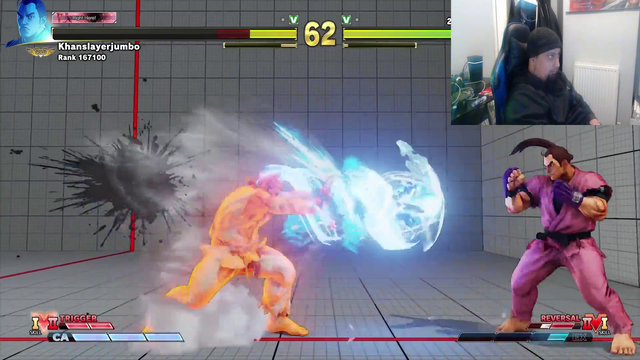 Uzumaki Khan ecstatic after winning a first to 10 against his archnemesis!