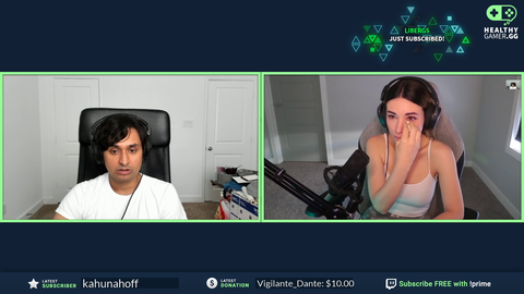 Dr. K talking to Alinity trying to move on from the past.