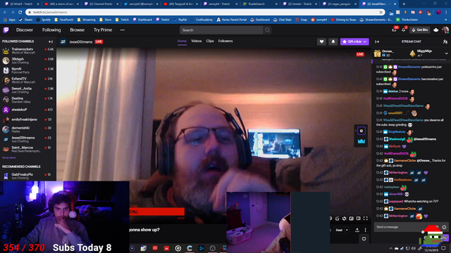 Small streamers make smaller streamer cry by finishing his christmas donation goal