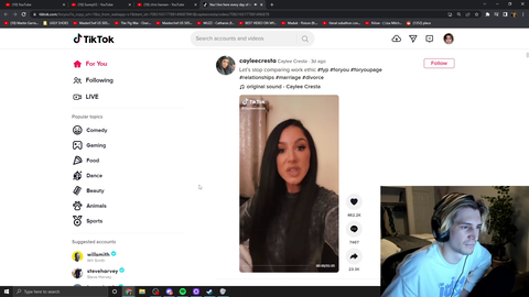 based take by xqc