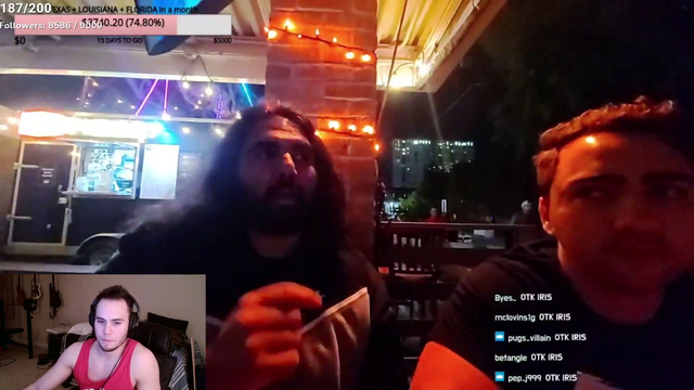 Mizkif and Esfand run