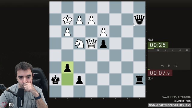 The best non-winning chess play I've ever seen