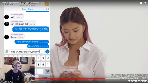 Also doesn't date anyone shorter than 5'11 LULW