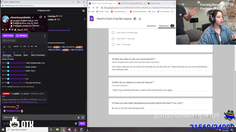 Maya loving Mizkif’s ban appeals a bit too much