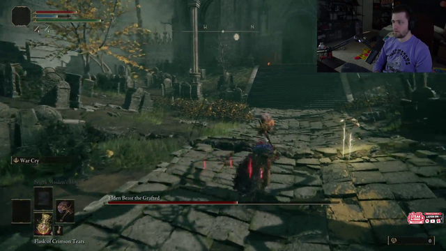 Soda slays the endgame boss at level 2 in Elden Ring Randomizer