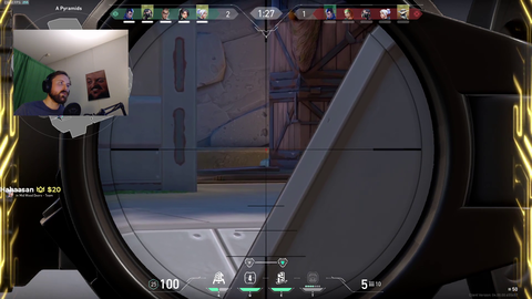 Forsen’s voice comms carrying his Valorant placements