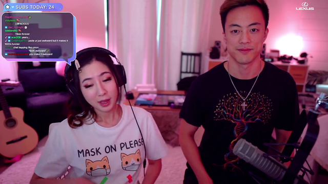 Fuslie's 2021 New Year resolution was ..