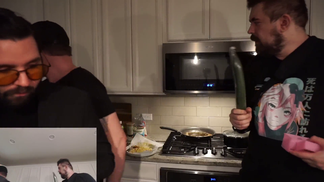 cyr enjoys a nice cucumber snack