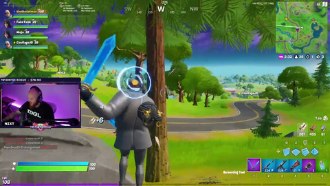 Ninja is a comedic genius
