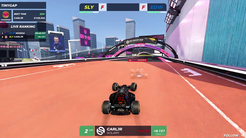 Trackmania Grand League Decided by less than .01