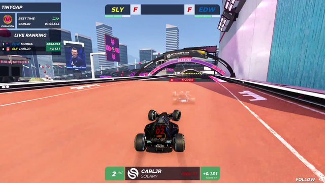 Trackmania Grand League Decided by less than .01