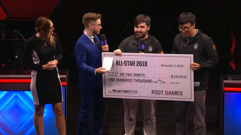 Great speech by VoyBoy on metal health after winning 100k for charity in 2v2 tournament