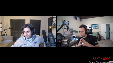 Dr. K tears up with pride at how Mizkif could focus and summarize his issues