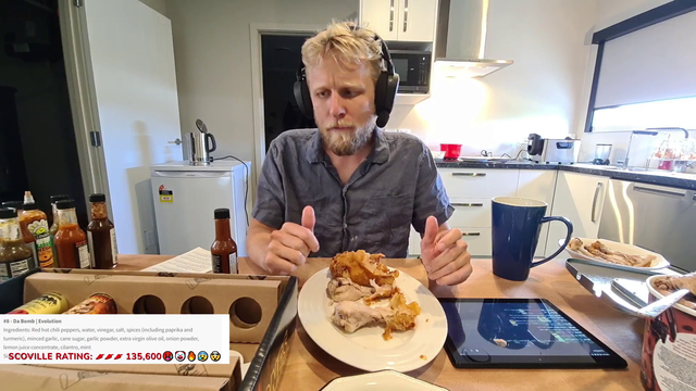 Quin loses to hot sauce