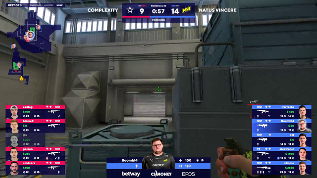 Tom and Jerry action in Tier 1 CSGO match