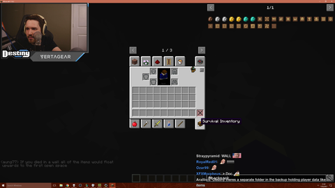 Destiny gets trick into closing his own minecraft server.
