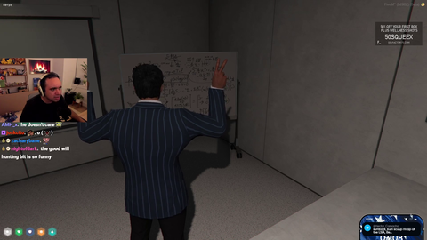 Vivek finds the math problem solved by the janitor