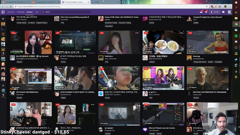 nymn checking out just chatting