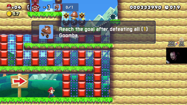 Moonmoon discovers a truly miserable mario level