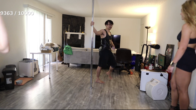 CodeMiko - Kris is a pro pole Dancer