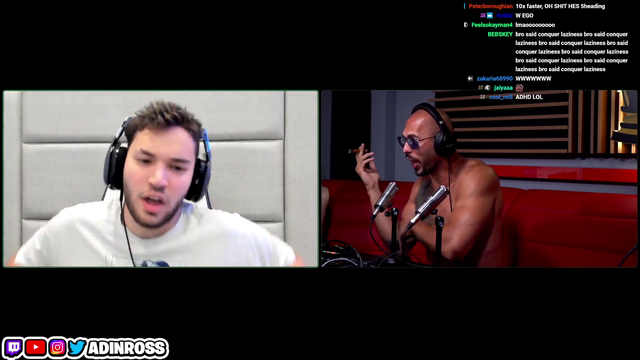 Andrew Tate calls out Adin