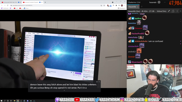 Hasan called out by Internet Comment Etiquette