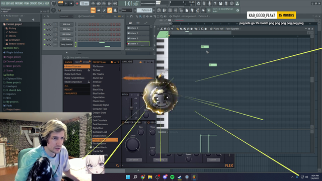 xqc cooking up beats