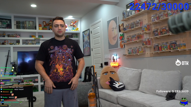 Mizkif's working out has paid off