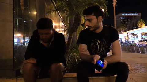Depressed homeless man refuses Ice's donation so Ice finds another way