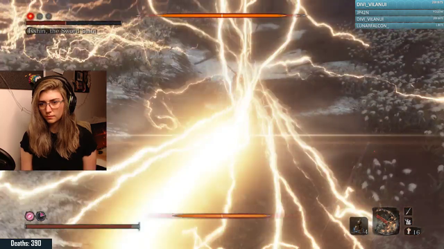UPDATE - She finally beat the last boss of Sekiro after 100+ deaths, 3 streams and a breakdown