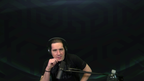 Ninja's pre-roll ad practice run