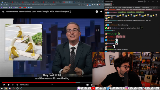 Hasan has something rare in common with John Oliver