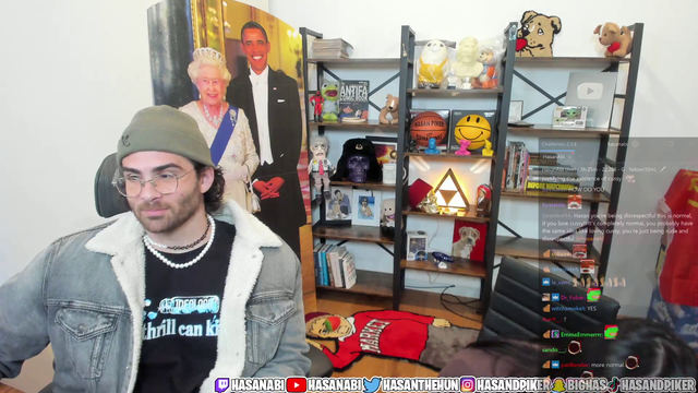Ari reaction to cussy on Hasan's stream