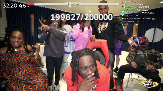 Kai Cenat becomes the first black streamer to ever hit 200,000 subscribers