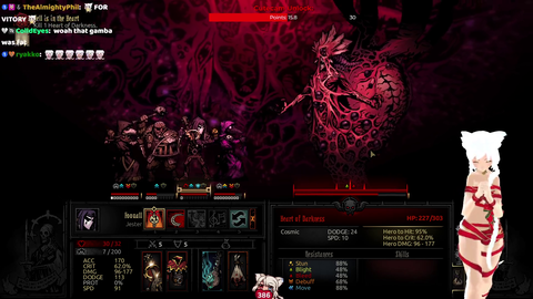 27 Attempts / 1500+ Hours - Vtuber Completes a Deathless / Max Difficulty / All DLC Darkest Dungeon Run