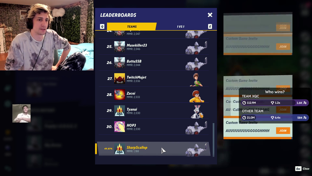 Snipers Crash Xqc's Game by Spamming Invitations