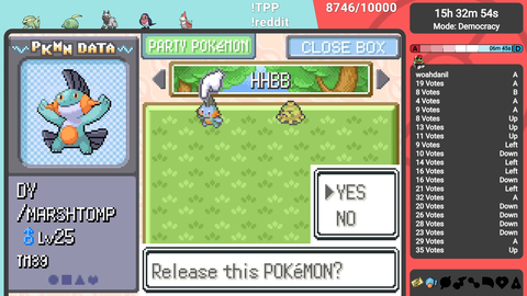 after Chat releases the starter, Mizkif ends Twitch Plays Pokémon over low viewership (Twittlonger in comments) even though he "doesn't care about viewership"