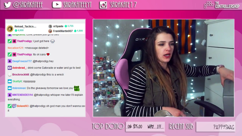 Streamer gets too drunk and refuses to end stream, partner has to call her and tell her off