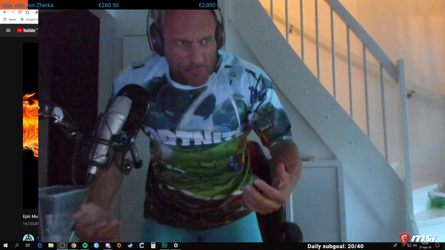 Knut fails to rip Fortnite shirt