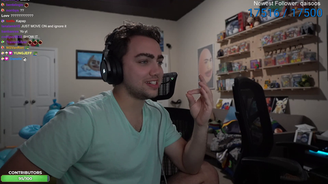 Mizkif - Miz shows search history