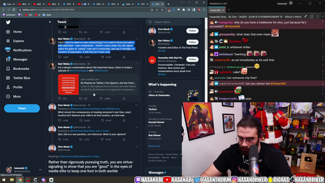 Which team is Hasan on?