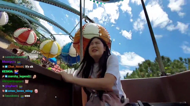 Hachu enjoying the ride