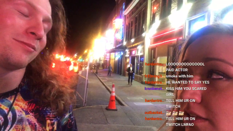 Hippy tries to make out with kaceytrons sister in nashville