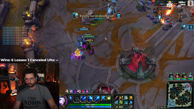 Cyr gets used to LoL after first few games