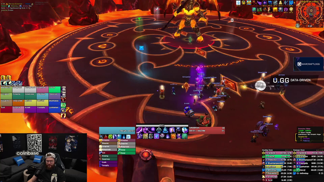 World First Raiders between pulls: