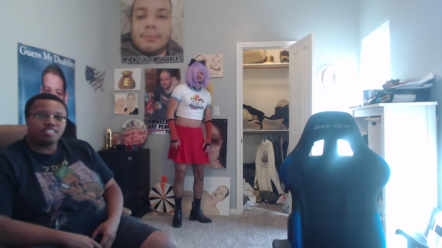 Erica starts streaming