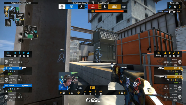 hen1's monitor turns off mid game , manage to kill one with teammate monitor